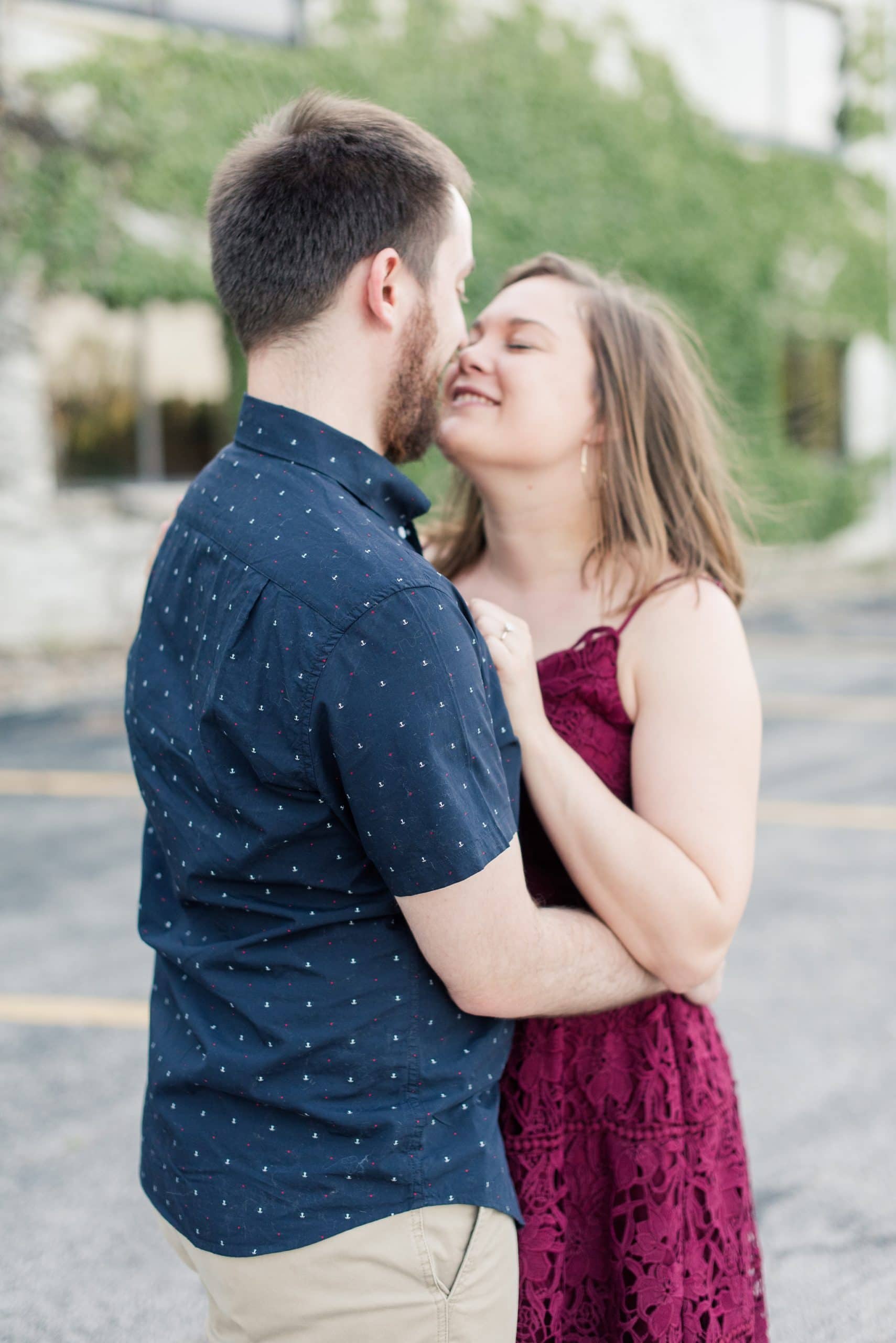 Des Moines Downtown Engagement Session