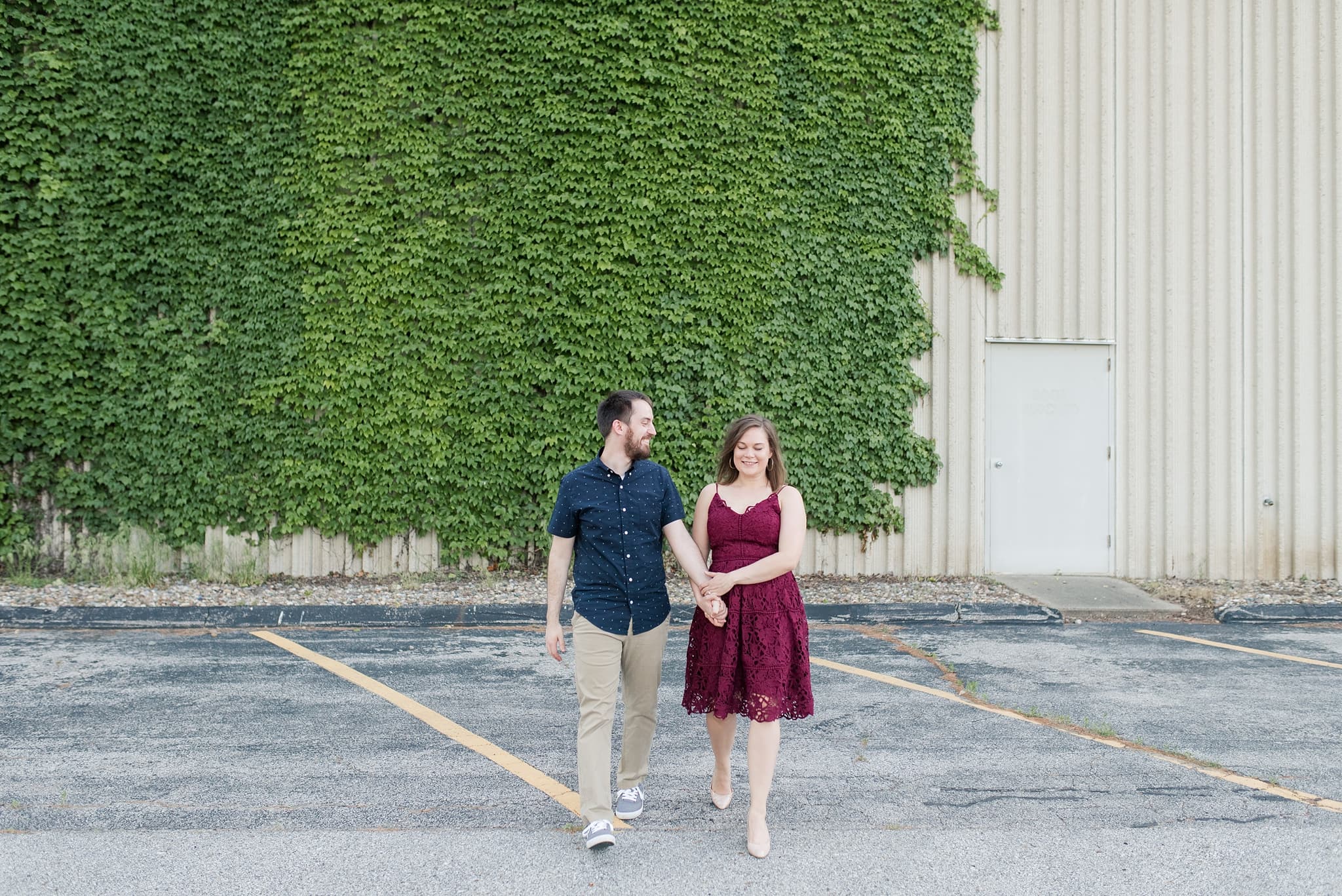 Des Moines Downtown Engagement Session