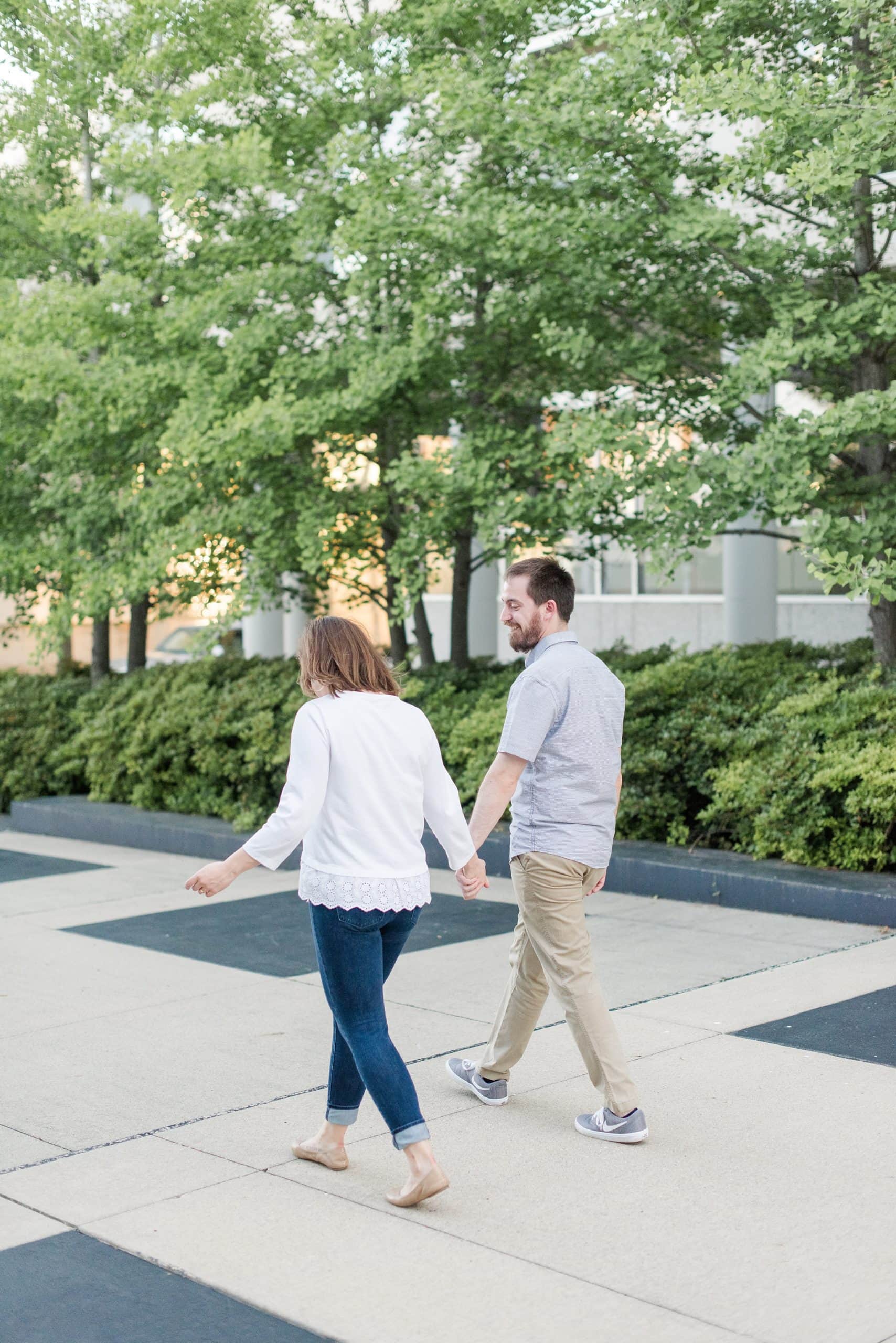 Des Moines Downtown Engagement Session