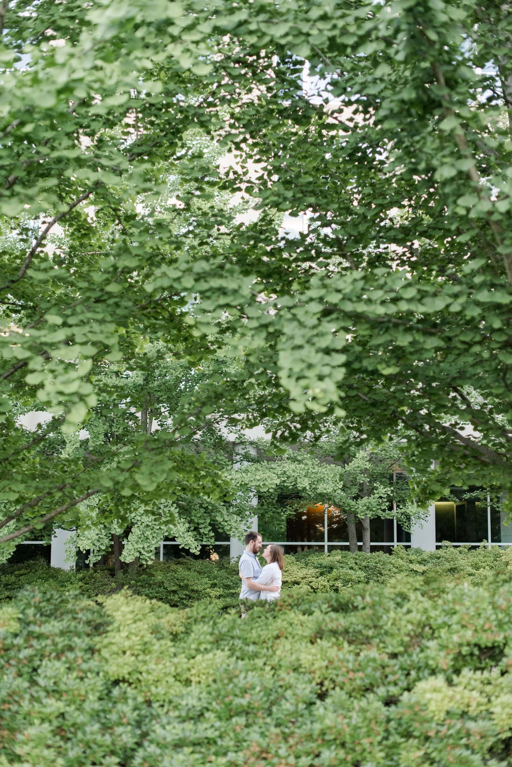 Des Moines Downtown Engagement Session