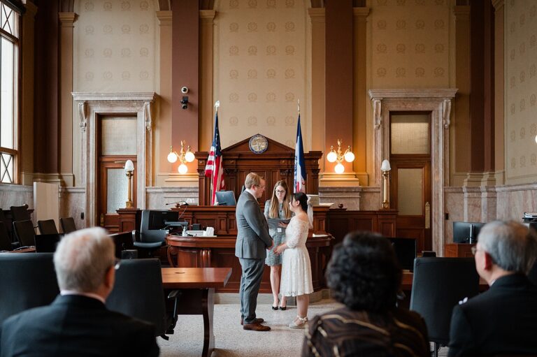 Samantha + David | Polk County Courthouse Wedding