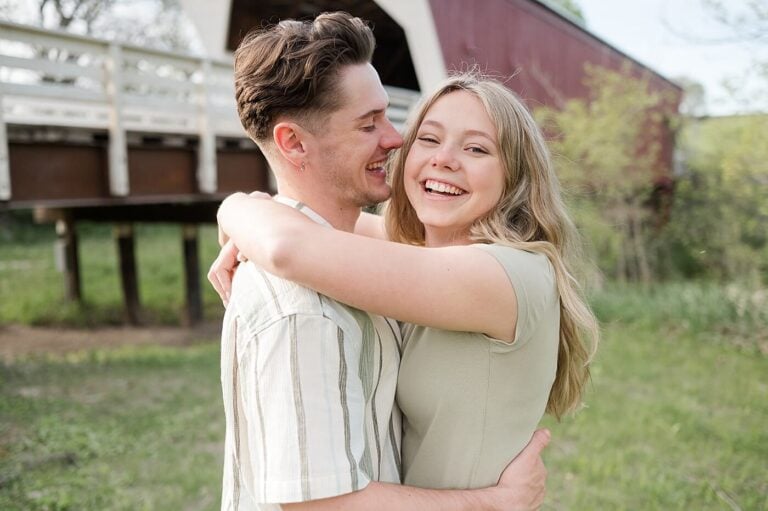 Izzy + Avery | Iowa Engagement Photographer